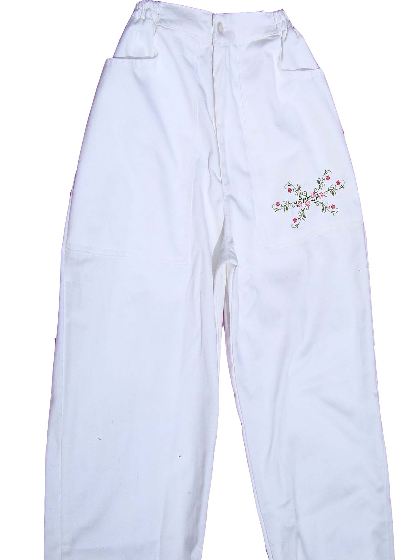 Embroided Trouser